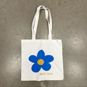 With Jean Tote Bag